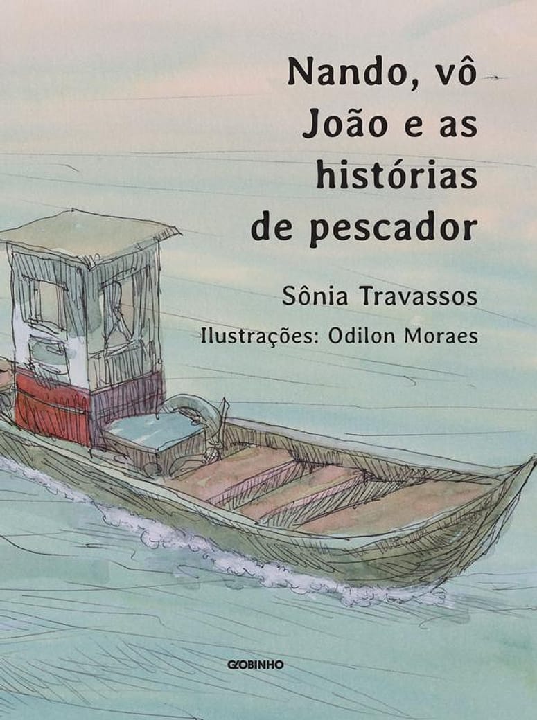 Livro - Nando, vô João e as histórias de pescador