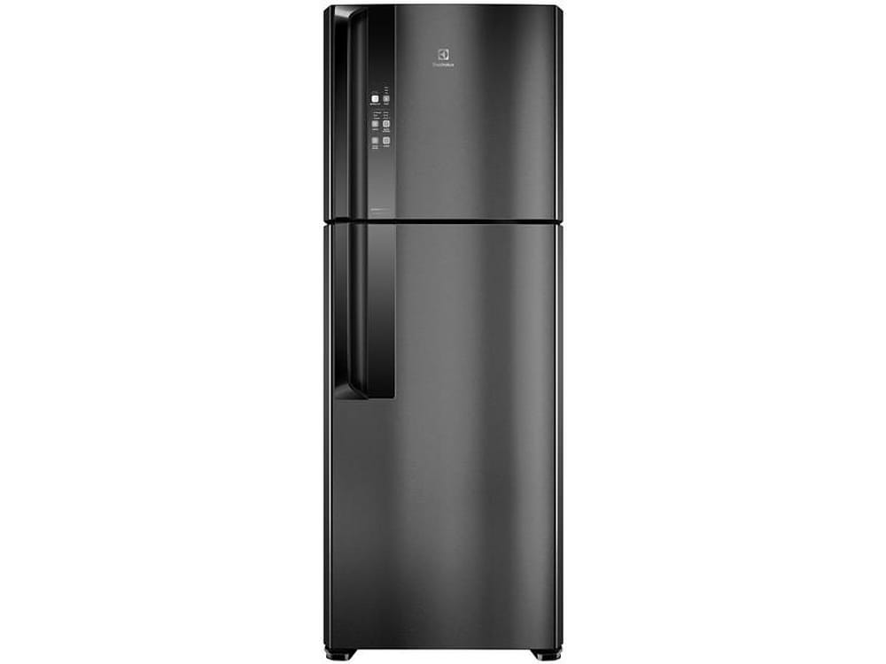 Geladeira/Refrigerador Electrolux IF56B Inverter - Top Freezer Frost Free 474L Black Inox Look