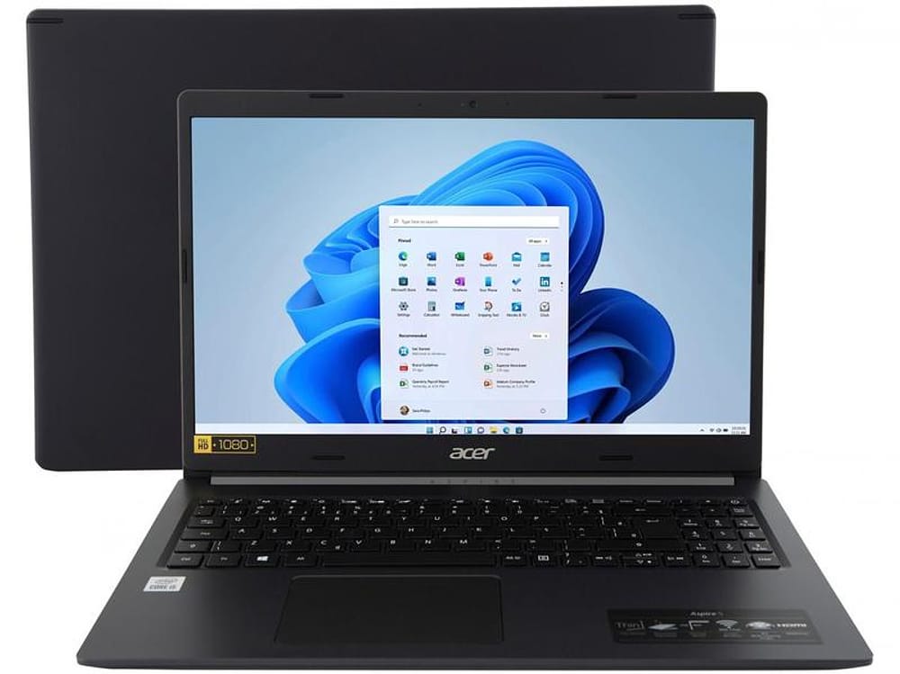 Notebook Acer Aspire 5 Intel Core i5 8GB 256GB SSD 15,6” Full HD Windows 11 Home