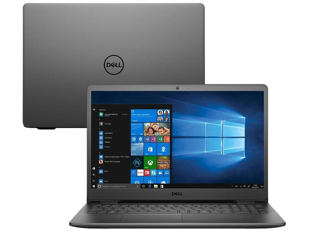 Notebook Dell Inspiron 15 3000 Intel Core i3 8GB 256GB SSD 15,6” Windows 10 i15-i1000-A30P
