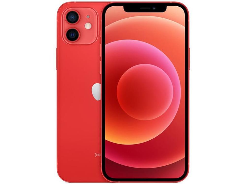iPhone 12 Apple 128GB PRODUCT(RED) - Tela 6,1” 12MP iOS