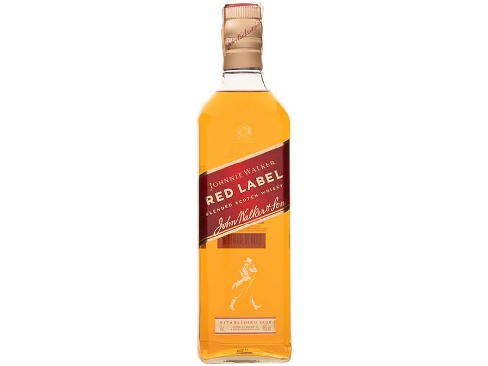 Whisky Johnnie Walker Escocês Red Label 750ml