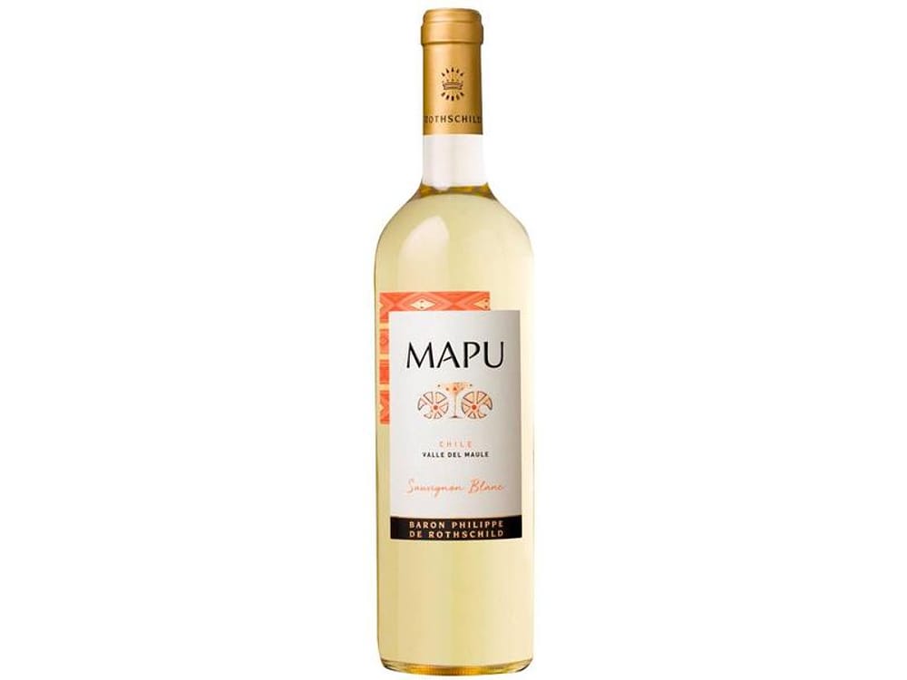 Vinho Branco Seco Baron Philippe de Rothschild - Mapu Sauvignon Blanc Chile 750ml