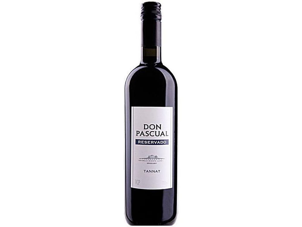 Vinho Tinto Seco Don Pascual Reservado Tannat 2020 Uruguai 750ml