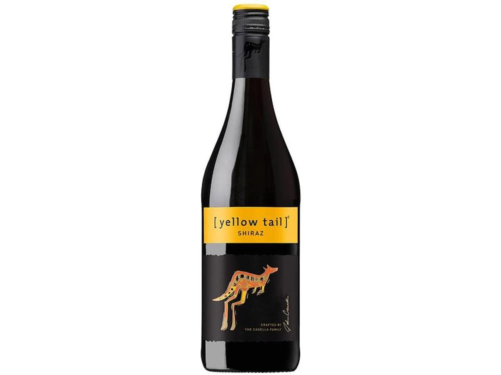 Vinho Tinto Meio Seco Yellow Tail Shiraz 2020 Austrália 750ml