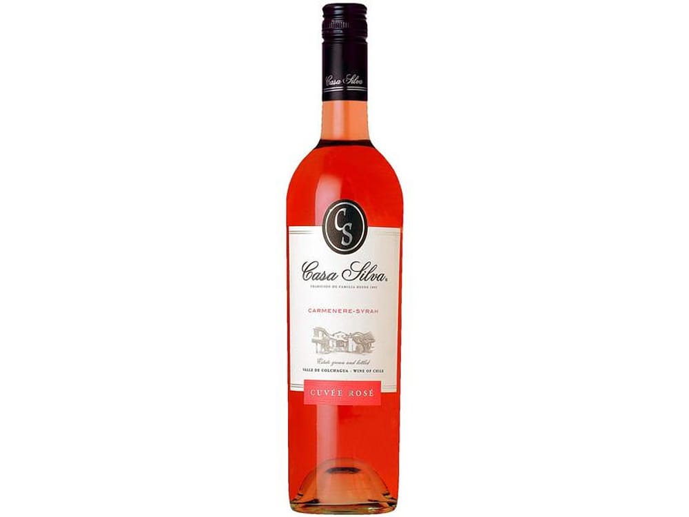 Vinho Rosé Seco Casa Silva Cuvée Rosé 2016 Chile 750ml