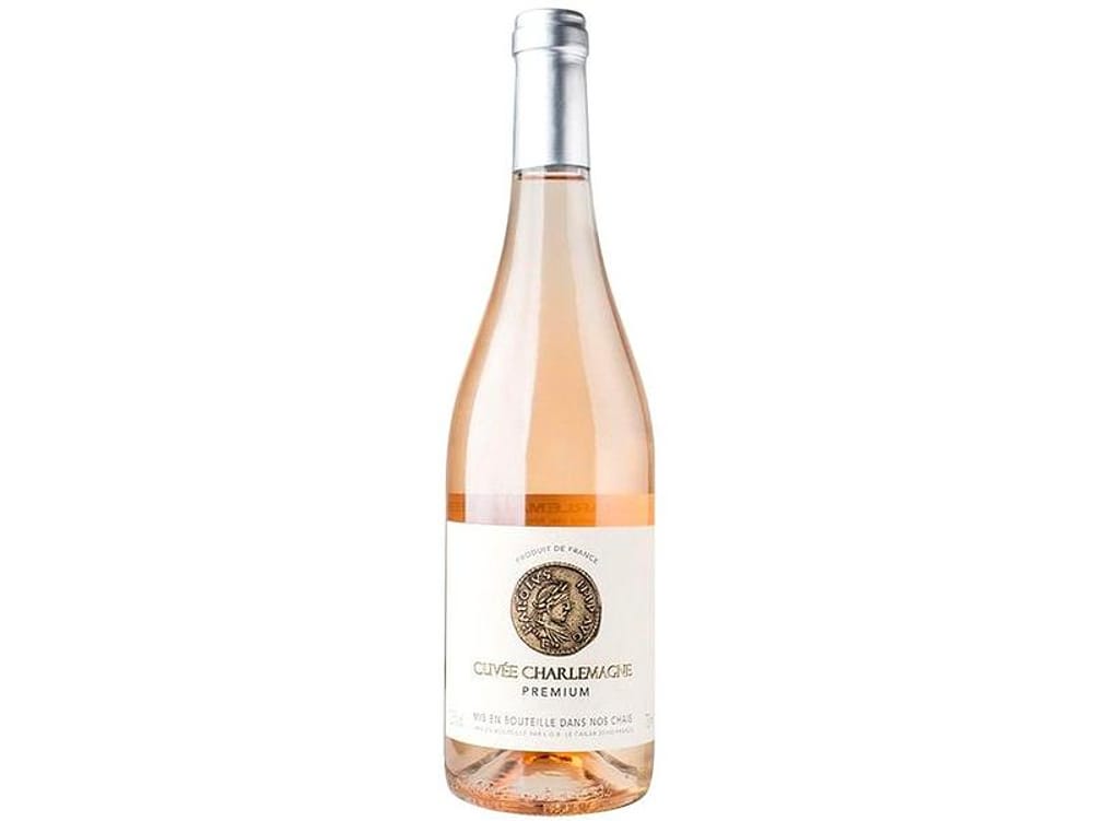 Vinho Rosé Seco Cuvée Charlemagne Premium 2017 - França 750ml