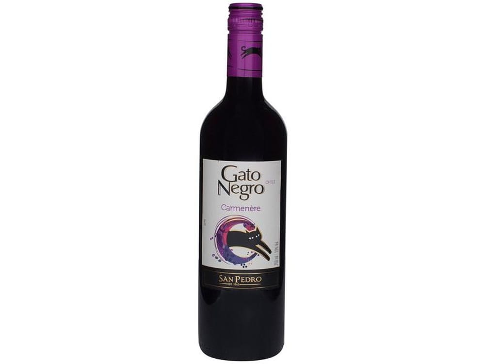 Vinho Tinto Seco Gato Negro Carmenère 750ml