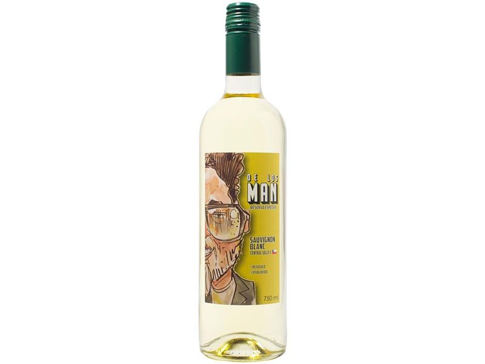 Vinho Branco Seco De Los Man - Classic Selection Sauvignon Blanc Chile 750ml