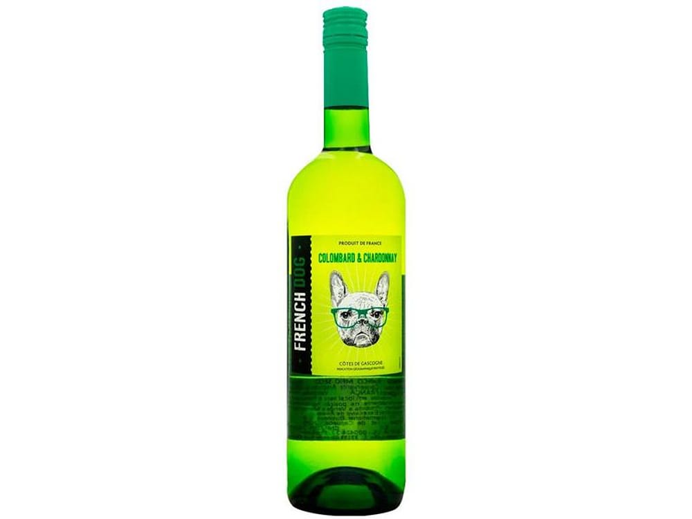 Vinho Branco Seco Yvon Mau French Dog - Colombard e Chardonnay França 750ml