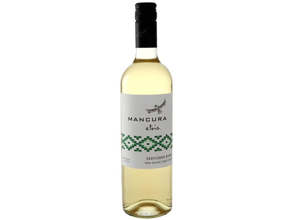 Vinho Branco Seco Mancura Etnia Sauvignon Blanc 750ml
