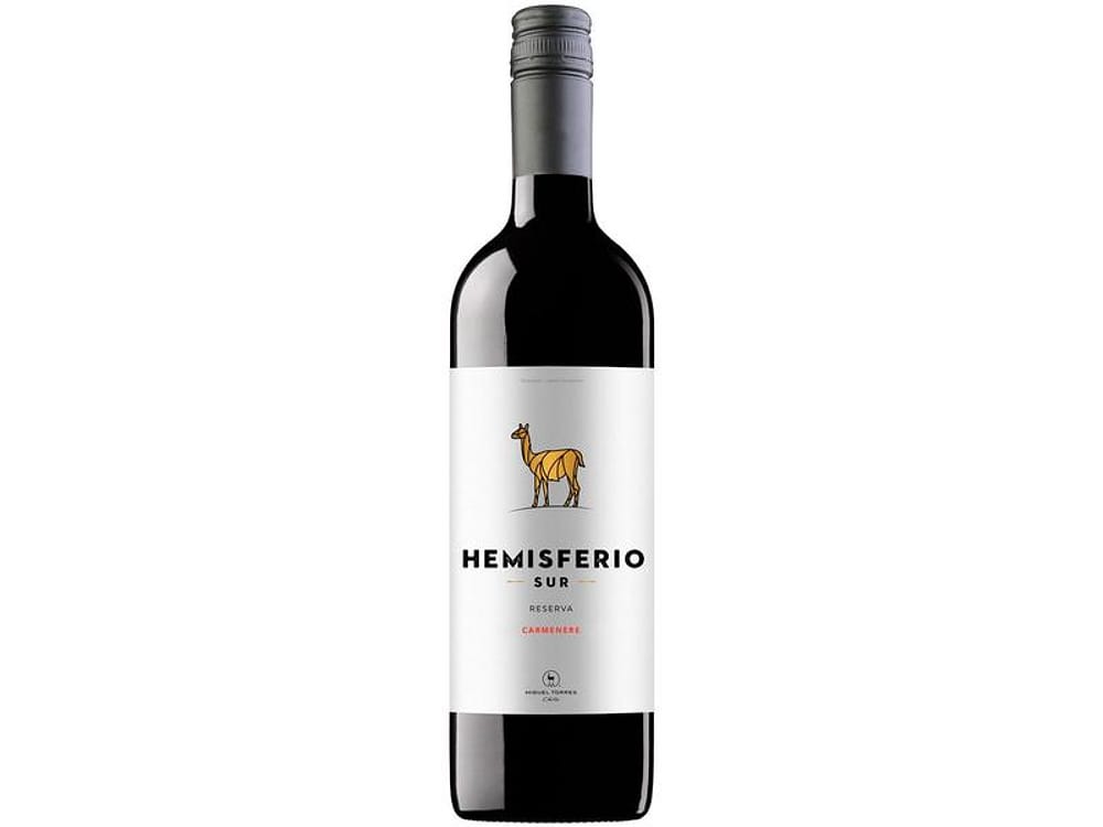 Vinho Tinto Seco Hemisferio Reserva Carmenère 2017 Chile 750ml