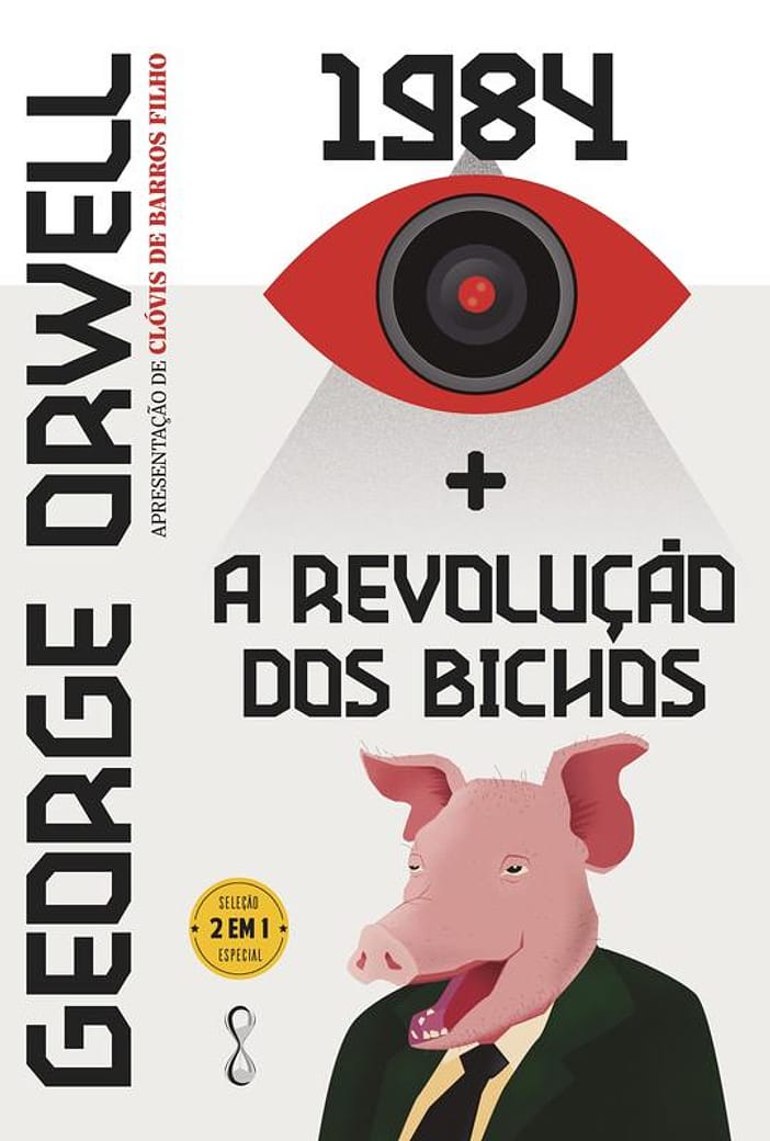 Livro - George Orwell: 1984 + A revolução dos bichos