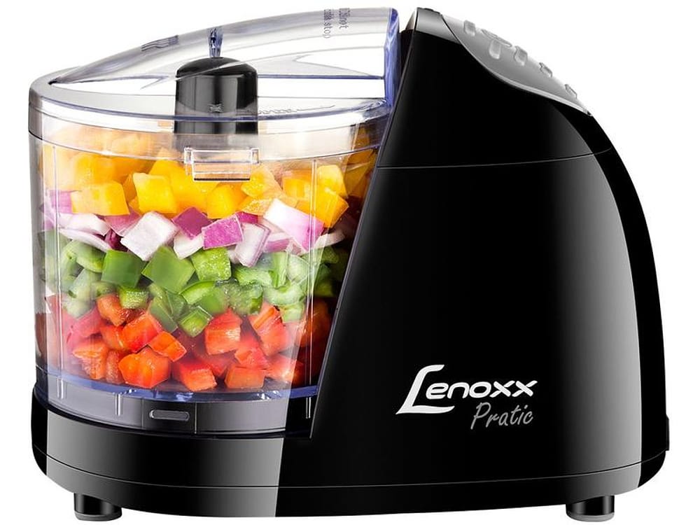 Mini Processador de Alimentos Lenoxx Pratic 1 Velocidade 100W