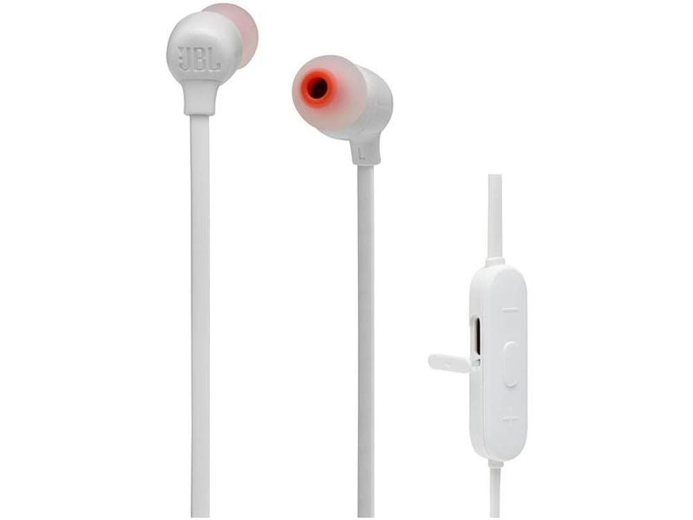 Fone de Ouvido Bluetooth JBL Tune 125 - Intra-auricular com Microfone Branco