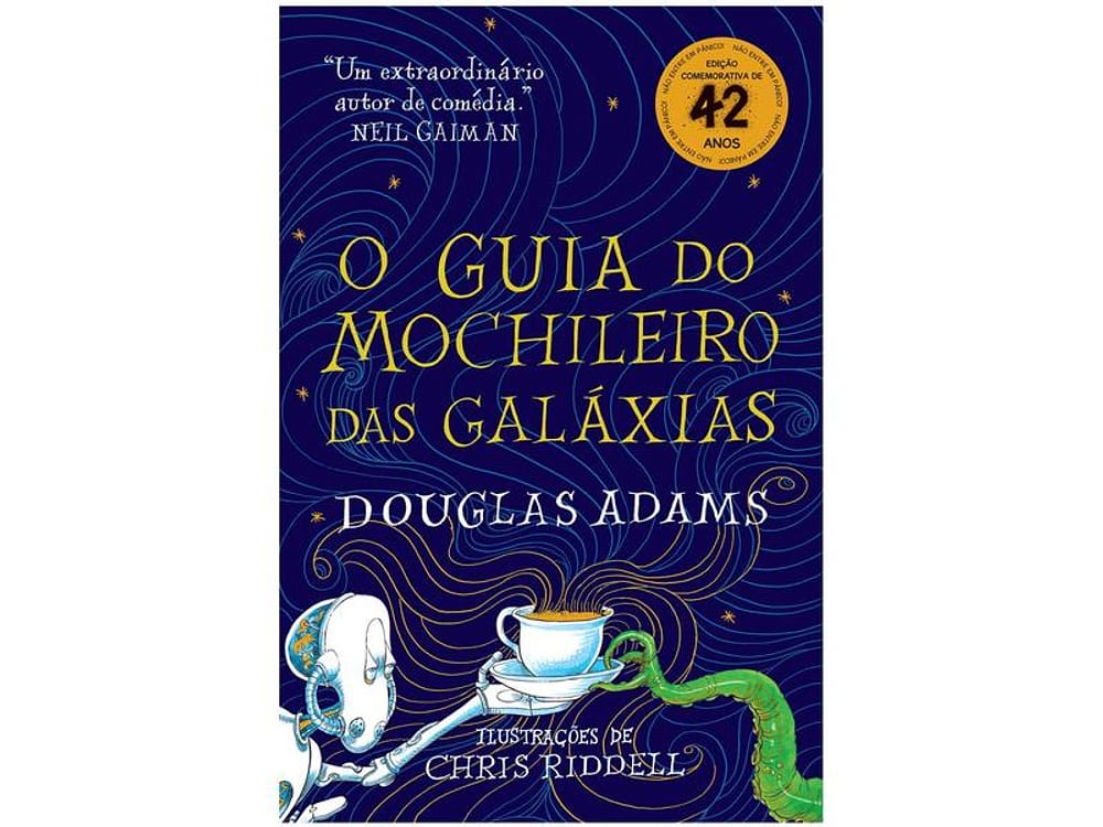 Livro O Guia do Mochileiro das Galáxias Douglas Adams