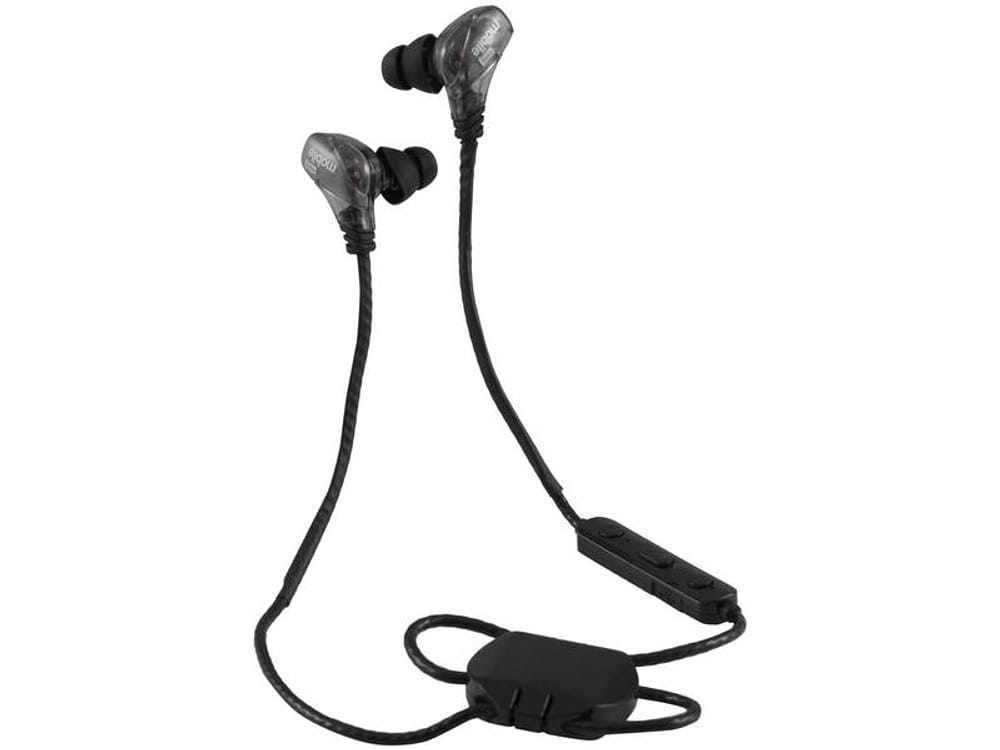 Fone de Ouvido Bluetooth Easy Mobile Runner - Dual Bass BT Intra-auricular Esportivo Preto