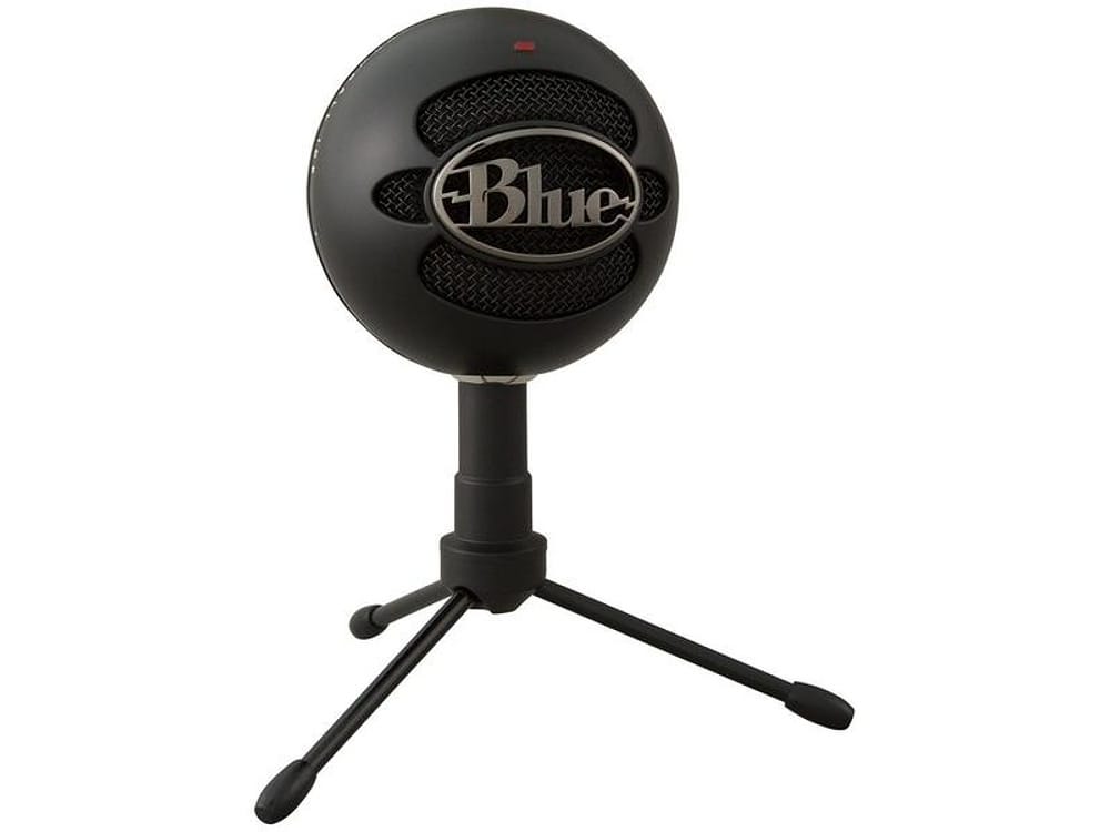 Microfone Condensador Streaming Blue - Snowball Ice USB com Tripé