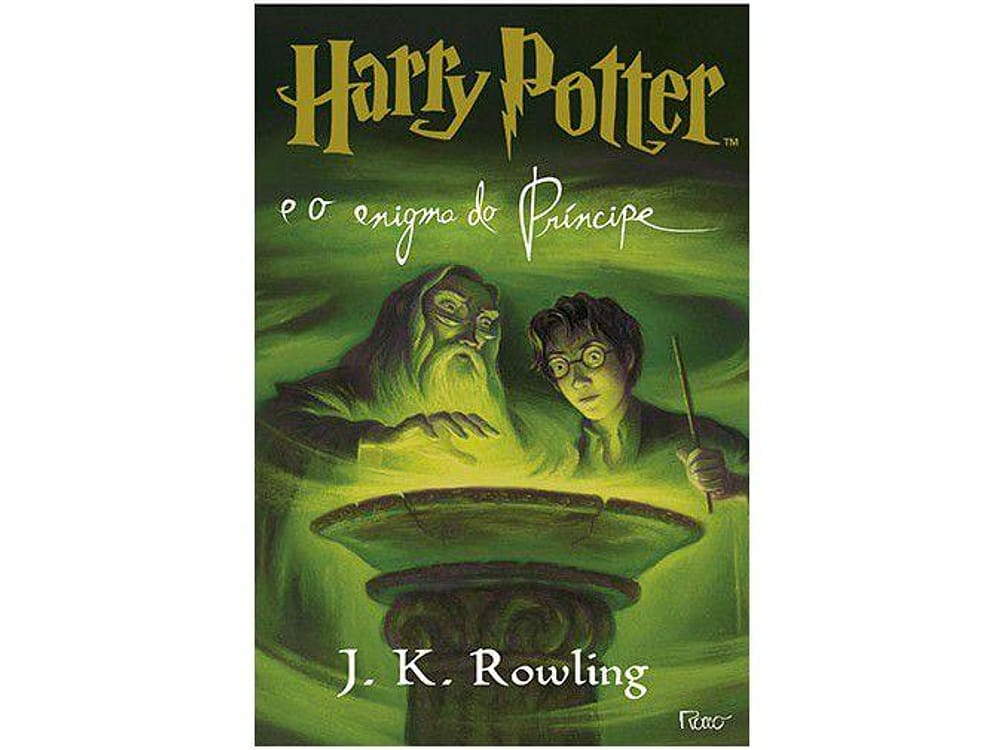 Livro Harry Potter e o Enigma do Príncipe J.K. Rowling