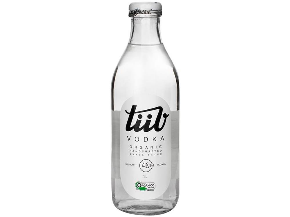Vodka Artesanal TiiV Orgânica 1L