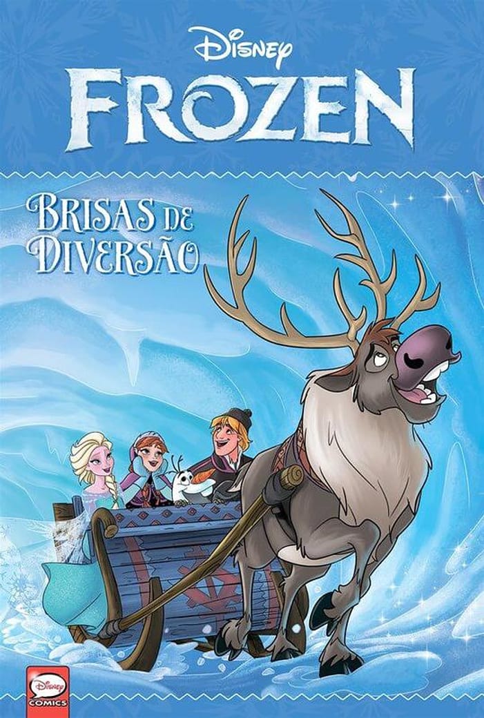Livro - Frozen: Brisas e Diversão