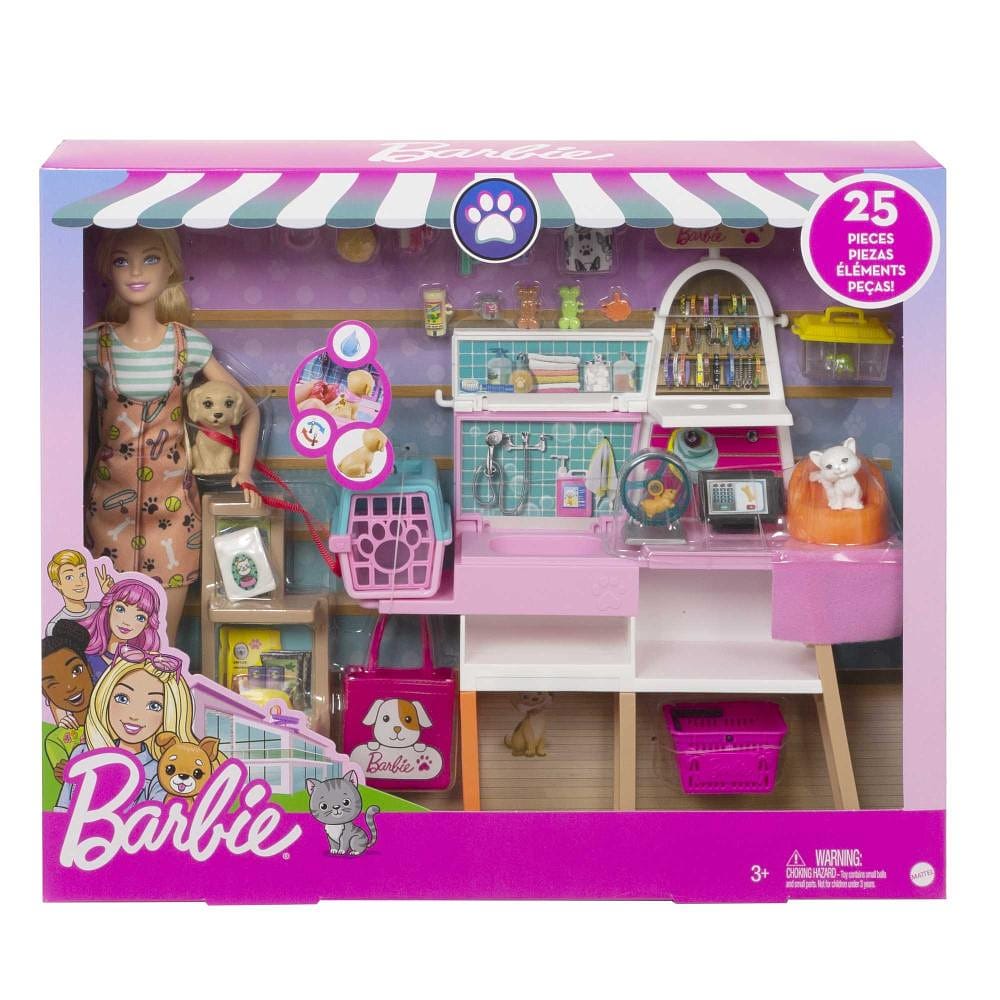 Barbie Boneca Pet Shop - GRG90 - Mattel