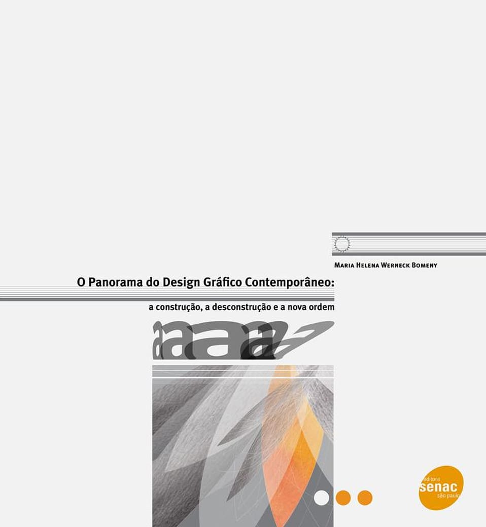 Livro - Panorama do design gráfico contemporâneo