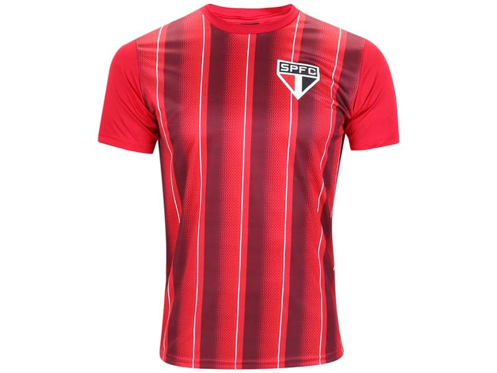 Camisa São Paulo Handley SPFC Masculina - Manga Curta Vermelha