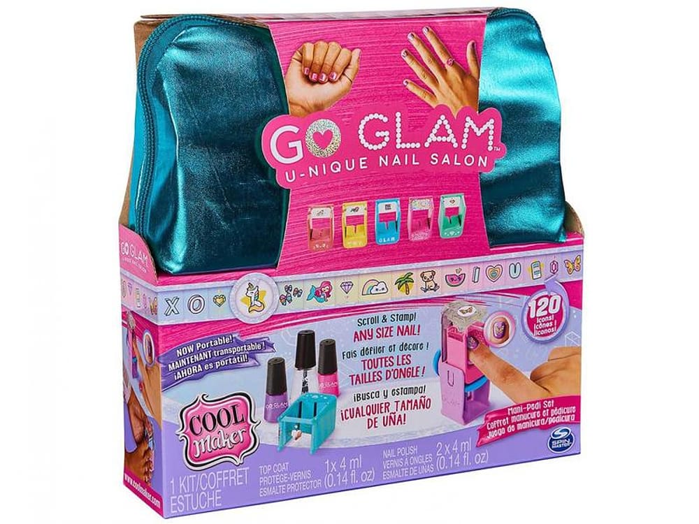 Kit Manicure Infanti Go Glam U-nique Nail Salon - Sunny Brinquedos