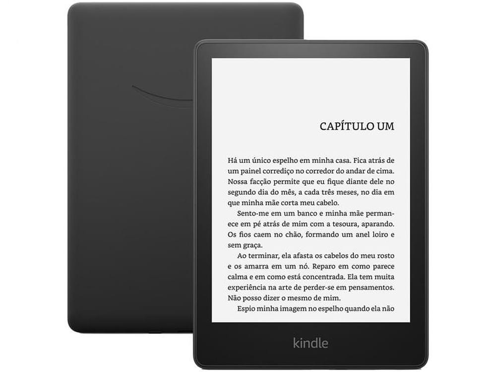 Kindle Paperwhite Amazon 6,8” 16GB 300 ppi - Wi-Fi Luz Embutida Preto