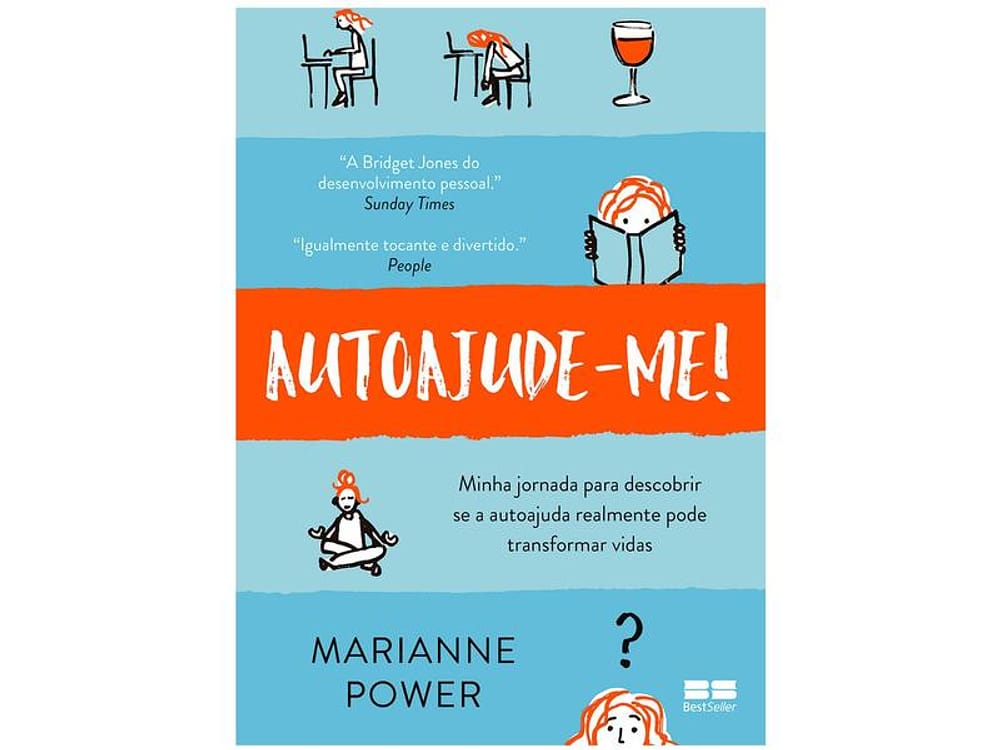 Livro Autoajude-me! Minha jornada para descobrir se a autoajuda realmente pode transformar vidas Marianne Power