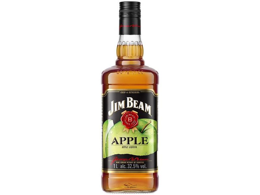 Whisky Jim Beam Apple 4 Anos Bourbon - Americano 1L