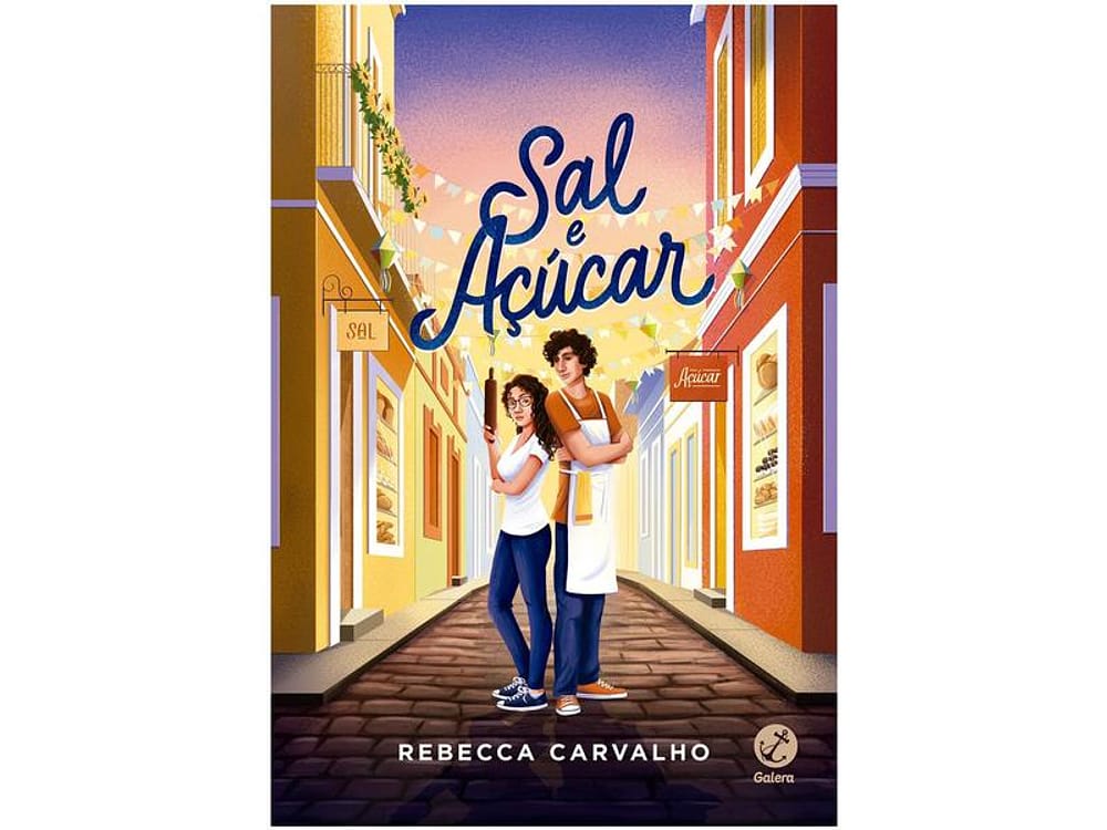 Livro Sal e Açúcar Rebecca Carvalho