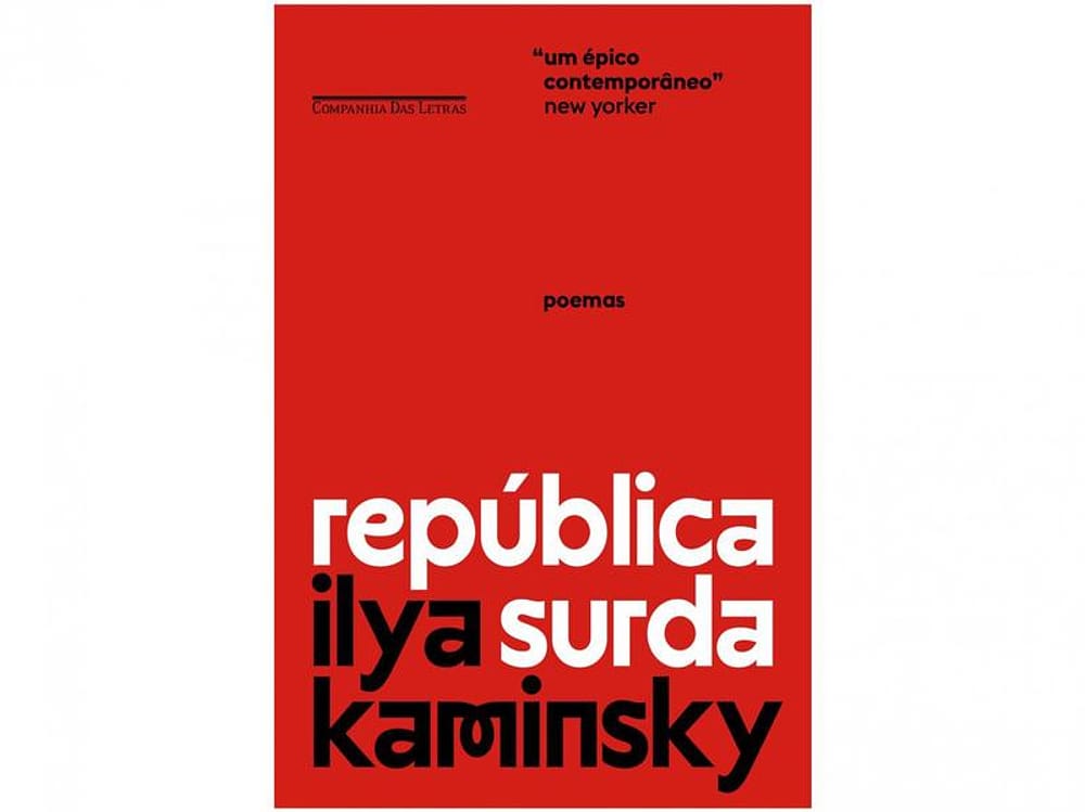 Livro República Surda Ilya Kaminsky