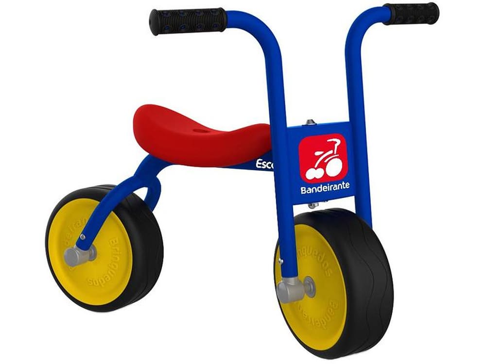 Bicicleta de Equilíbrio Infantil Bandeirante Azul