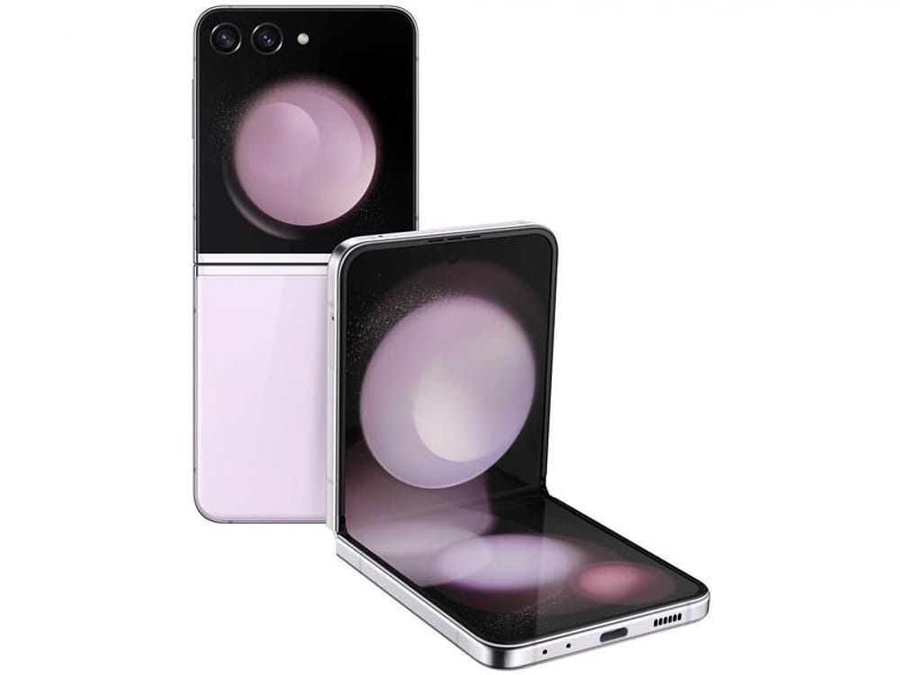 Smartphone Samsung Z Flip 5 256GB Rosa 5G Snapdragon 8GB RAM 6,7" Câm. Dupla + Selfie 10MP Dual Chip