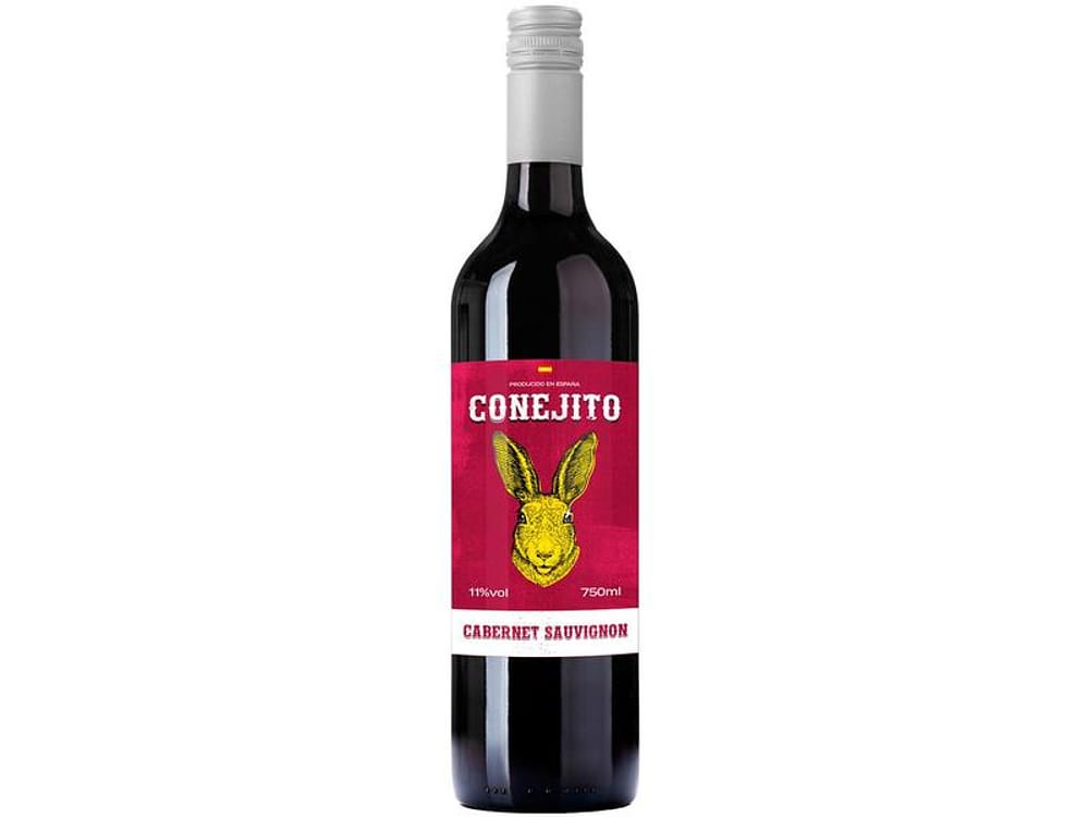 Vinho Tinto Seco Conejito Cabernet Sauvignon 2021 Espanha 750ml