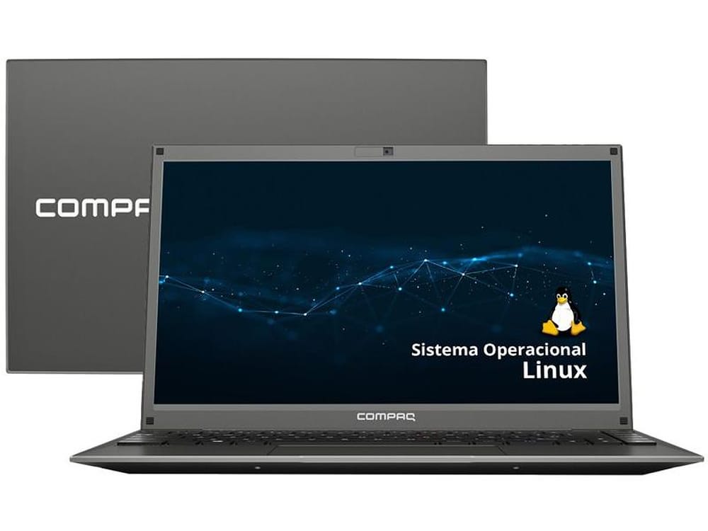 Notebook Compaq Presario 435 Intel Core i3 4GB RAM 240GB SSD 14,1” Linux