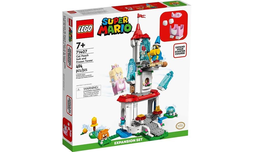 Lego Super Mario - 71407 - Traje Peach Gata e Torre Gelada