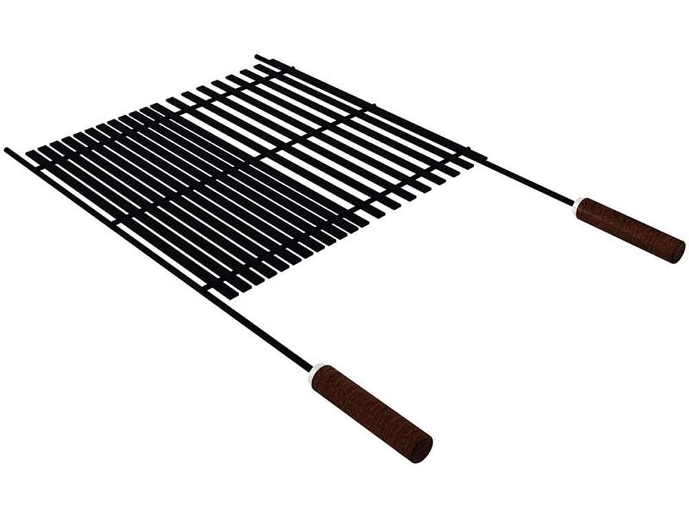 Grelha de Aço Carbono Tramontina Churrasco Black 41,2x44,1cm