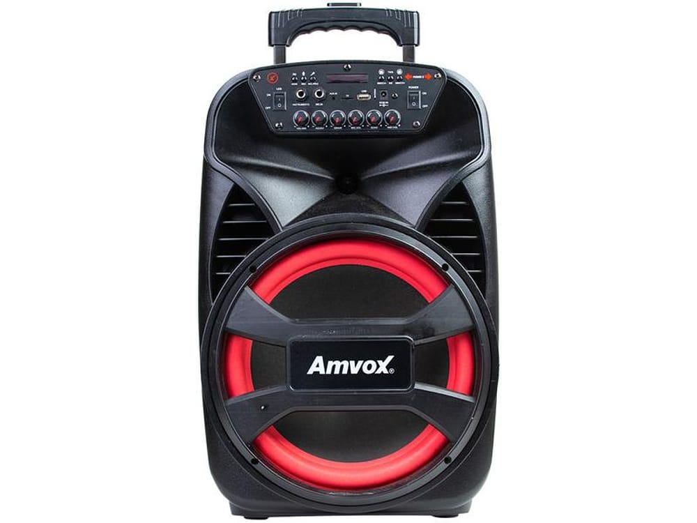 Caixa de Som Amvox Aca 480 Viper II Bluetooth - Ativa 480W 12" USB com Tweeter