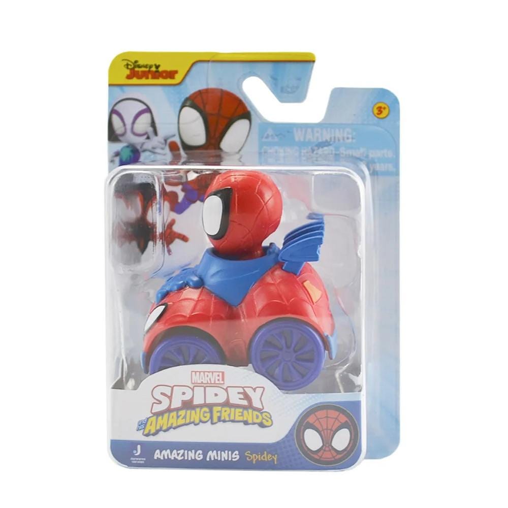 Spidey - Mini Veículo Homem Aranha de 6cm - Sunny