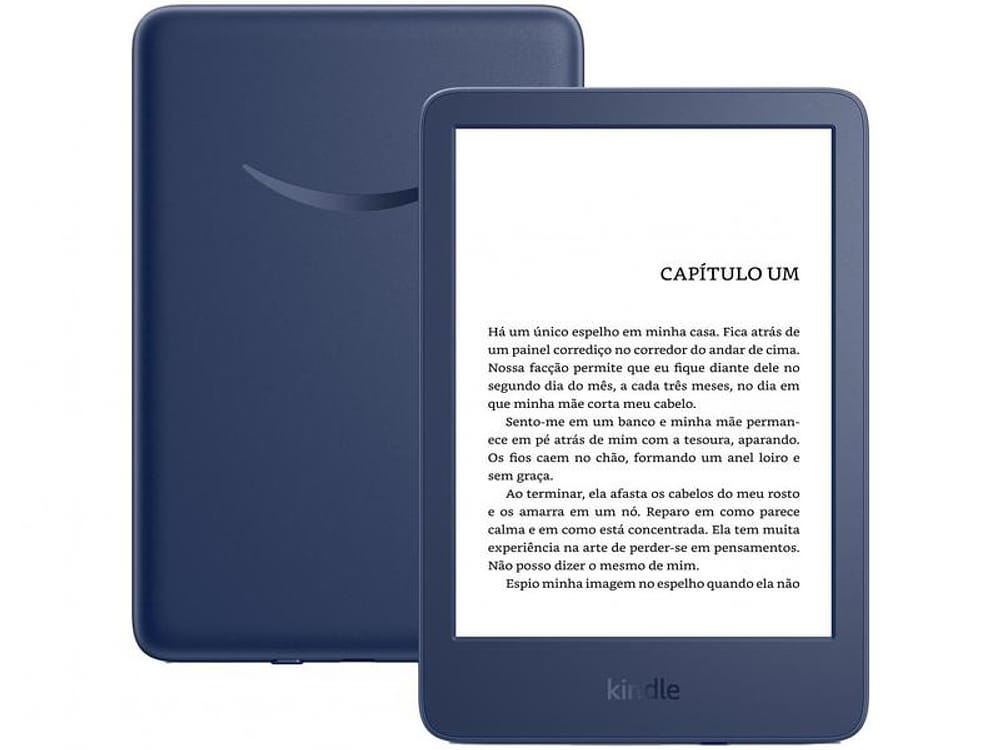 Kindle 11ª Geração Amazon 6” 16GB 300 ppi - Wi-Fi Luz Embutida Azul