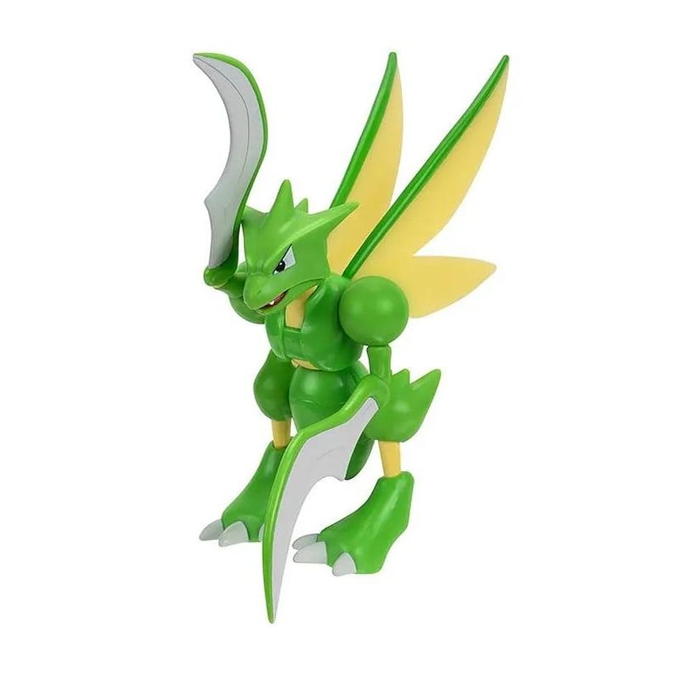 Figura de Ação Pokémon Jazwares Scyther - Sunny