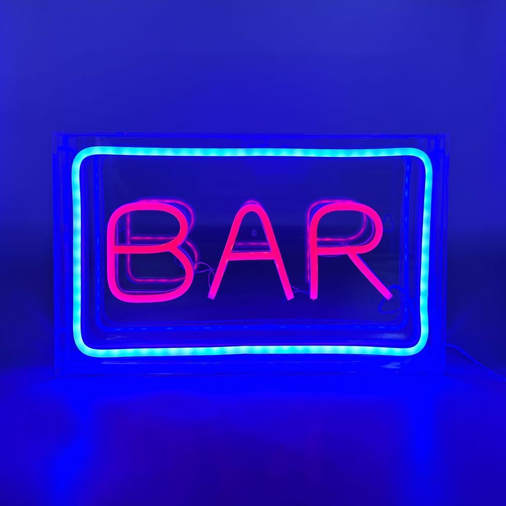 Luminaria led neon bar