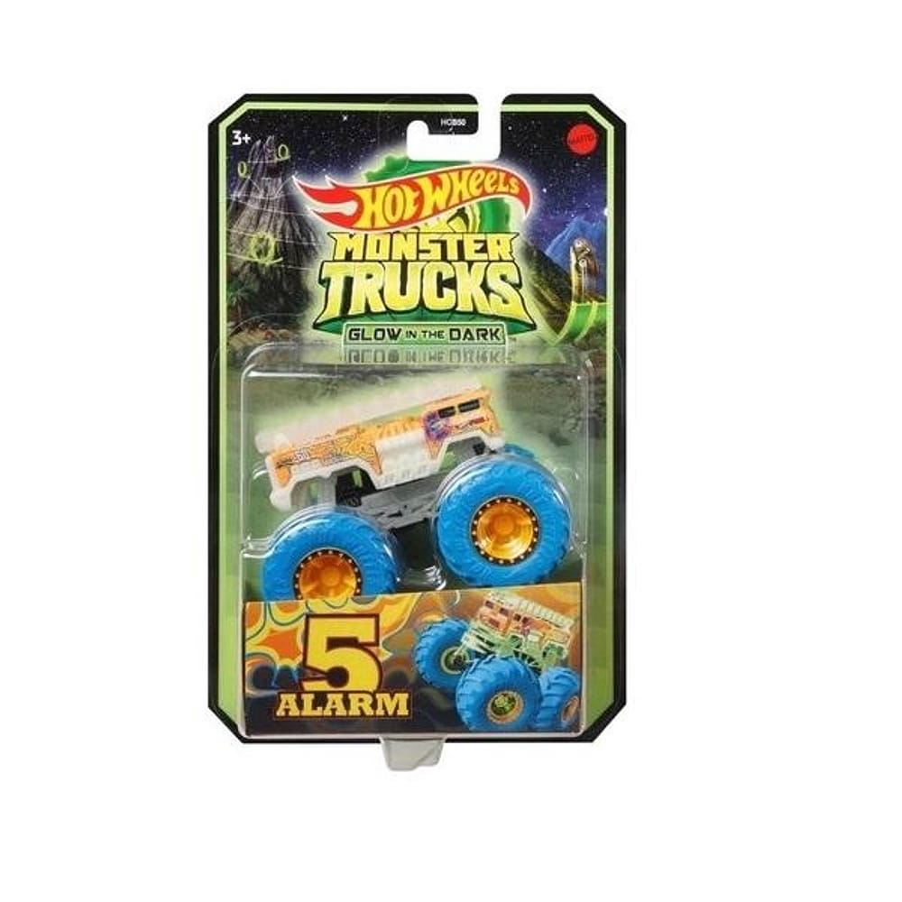 Hot Wheels Monster Trucks Hcb50 - 5 Alarm - 1:64 - Mattel