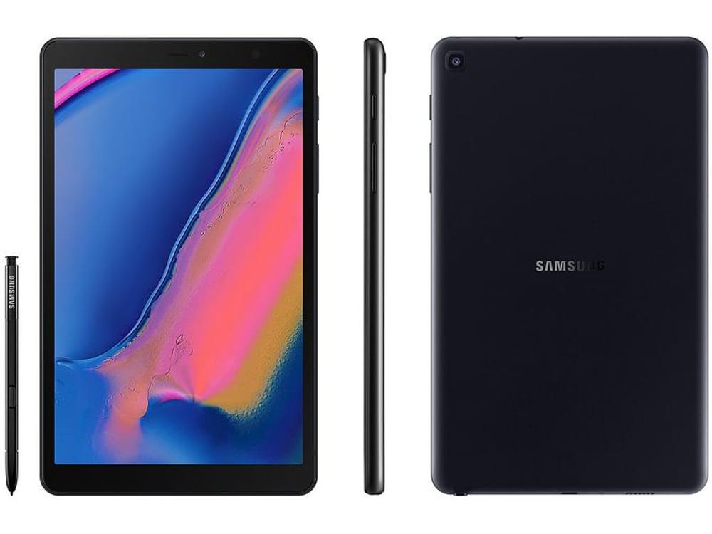 Tablet Samsung Galaxy TAB A S Pen P205 com Caneta 32GB 8” 4G Wi-Fi Android 9.1 Octa Core Câm. 8MP