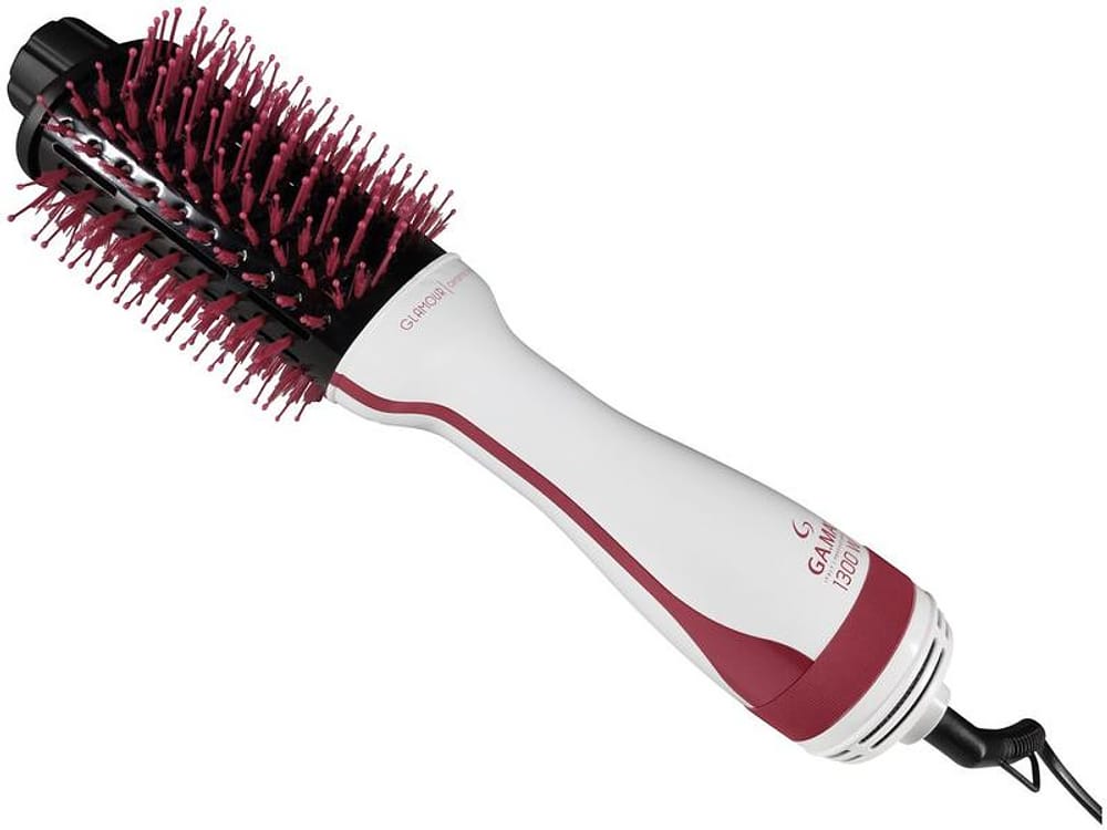 Escova Secadora GAMA ITALY Glamour Pink Brush 3D 1300W 3 Temperaturas