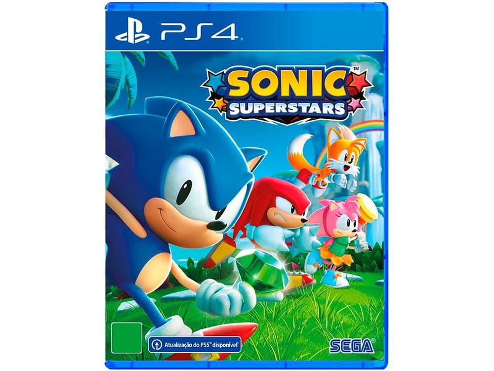 Sonic Superstars para PS4 Sega Lançamento