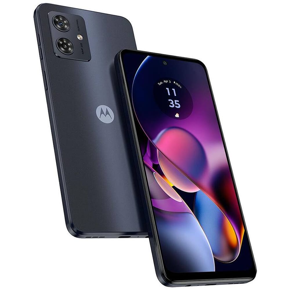 Smartphone Motorola Moto G54 5G Grafite 256GB, 8GB RAM, Tela de 6.5", Câmera Traseira Dupla, Selfies de 16MP, Android e Processador Octa-Core